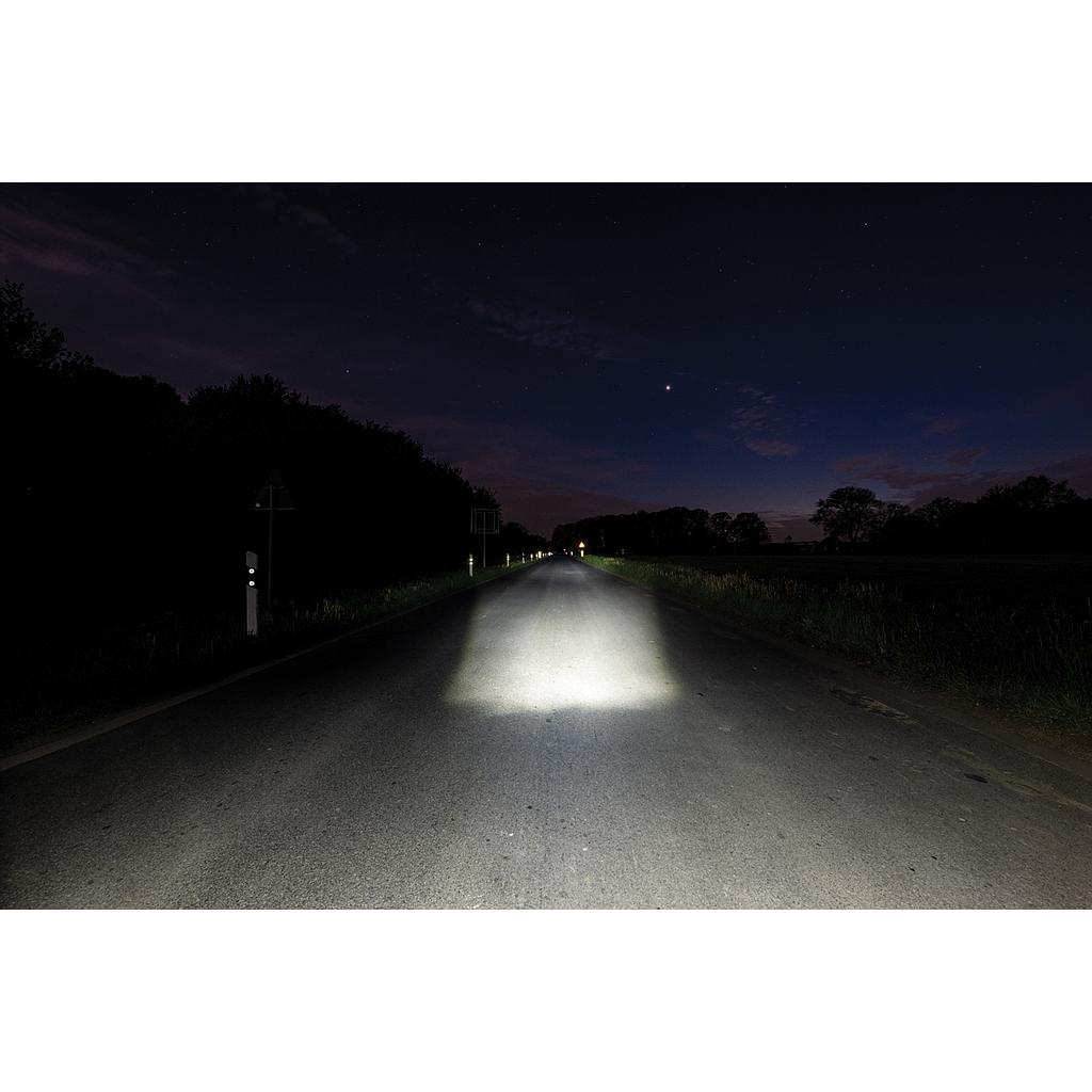 Front beam - high visibility mode