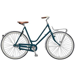 Road Ocean Blue - Lichte stadsfiets met terugtraprem - Framehoogte Medium