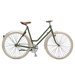 Vigour Moss Green – Sporty city bike with coaster brake - Large framesize