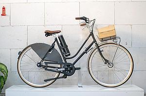 Road Matt Black E-bike – Elektrische damesfiets met Pendix systeem – Small framesize