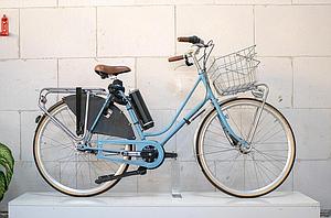 Road Vintage Blue E-bike – Elektrische damesfiets met Pendix systeem – Small framesize