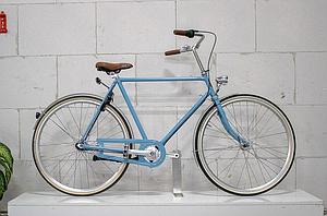 Road Vintage Blue – Klassieke herenfiets 3-versnellingen met dynamoverlichting – Small framesize