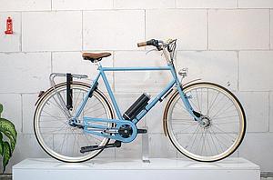 Road Vintage Blue – Elektrische stadsfiets met Pendix systeem – Groot frame